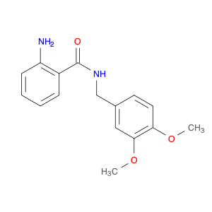 2-amino-N-[(3,4-dimethoxyphenyl)methyl]benzamide