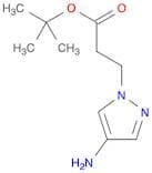 tert-butyl 3-(4-amino-1H-pyrazol-1-yl)propanoate