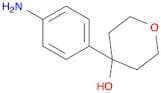 4-(4-aminophenyl)tetrahydro-2H-pyran-4-ol