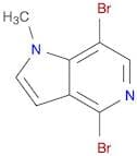 4,7-dibromo-1-methyl-1H-pyrrolo[3,2-c]pyridine