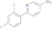 2-(2,4-Difluorophenyl)-5-methylpyridine