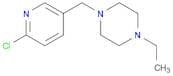 Piperazine, 1-[(6-chloro-3-pyridinyl)methyl]-4-ethyl-