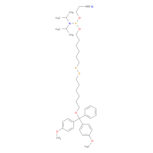 PHOSPHORAMIDOUS ACID, N,N-BIS(1-METHYLETHYL)-, 6-[[6-[BIS(4-METHOXYPHENYL)PHENYLMETHOXY]HEXYL]DITH…