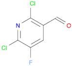 2,6-Dichloro-5-fluoropyridine-3-carboxaldehyde