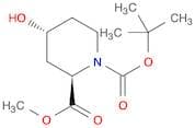 (2R,4R)-1-tert-Butyl 2-methyl 4-hydroxypiperidine-1,2-dicarboxylate