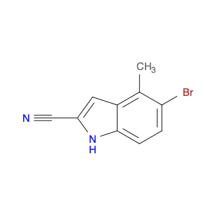 5-Bromo-4-methyl-1H-indole-2-carbonitrile