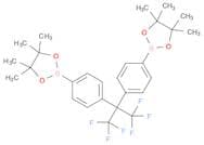 2,2'-((perfluoropropane-2,2-diyl)bis(4,1-phenylene))bis(4,4,5,5-tetramethyl-1,3,2-dioxaborolane)