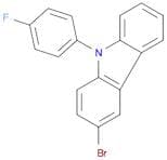 9H-Carbazole,3-bromo-9-(4-fluorophenyl)-