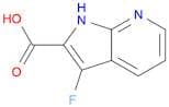 3-fluoro-1H-pyrrolo[2,3-b]pyridine-2-carboxylic acid