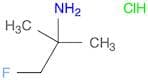 2-Propanamine, 1-fluoro-2-methyl-,hydrochloride (1:1)