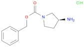 benzyl (3S)-3-aminopyrrolidine-1-carboxylate, HCl