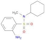 2-amino-N-cyclohexyl-N-methylbenzene-1-sulfonamide