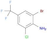 2-Bromo-6-Chloro-4-(Trifluoromethyl)Aniline
