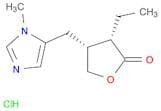 (3S,4R)-3-Ethyldihydro-4-[(1-methyl-1H-imidazol-5-yl)methyl]-2(3H)-furanone hydrochloride