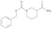 1-Cbz-piperidine-3-thiocarboxamide