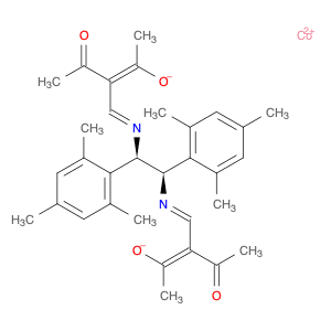 (1R,2R)-N,N-BIS(2-ACETYL-3-OXO-2-BUTENYLIDENE)-1,2-DIMESITYLETHYLENEDIAMINATO COBALT(II)