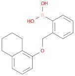 (2-(((5,6,7,8-Tetrahydronaphthalen-1-yl)oxy)methyl)phenyl)boronic acid