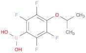 4-Isopropoxy-2,3,5,6-tetrafluorophenylboronic acid