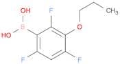 3-Propoxy-2,4,6-trifluorophenylboronic acid