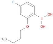 2-Butoxy-4-fluorophenylboronic acid
