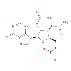 (2R,3R,4R,5R)-2-(Acetoxymethyl)-5-(6-oxo-1H-purin-9(6H)-yl)tetrahydrofuran-3,4-diyl diacetate