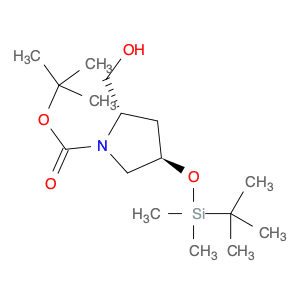(2S,4R)-tert-Butyl 4-((tert-butyldimethylsilyl)oxy)-2-(hydroxymethyl)pyrrolidine-1-carboxylate