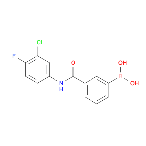 N-(3-Chloro-4-fluorophenyl) 3-boronobenzamide
