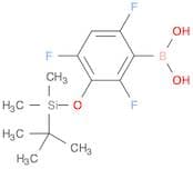 3-(tert-Butyldimethylsilyloxy)-2,4,6-trifluorophenylboronic acid