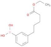 3-(4-Carboethoxybutyl)phenylboronic acid