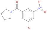 1-(3-Bromo-5-nitrobenzoyl)pyrrolidine