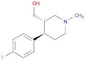 (3S,4R)-4-(4-Fluorophenyl)-3-hydroxymethyl-1-methylpiperidine
