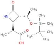 (3S,4S)-4-[(R)-1-carboxyethyl]-3-[(R)-1-(t-butyldimethylsilyloxy)ethyl]-2-azetidinone