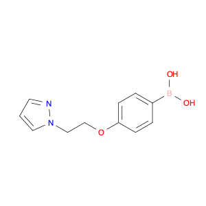 4-(2-(1H-Pyrazol-1-yl)ethoxy)phenylboronic acid