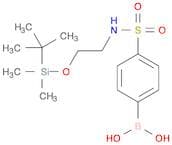 4-(N-(2-(TBDMSO)ethyl)sulfamoyl)phenylboronic acid