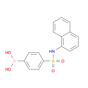 4-(N-Naphthalen-1-ylsulfamoyl)phenylboronic acid