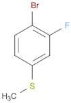 (4-Bromo-3-fluorophenyl)(methyl)sulfane