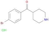 4-(4-Bromo-benzoyl)-piperidine, HCl