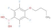 4-Butoxy-2,3,5,6-tetrafluorophenylboronic acid