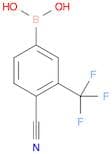 [4-Cyano-3-(trifluoromethyl)phenyl]boronic acid