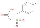 [(4-Fluorobenzyl)sulfonyl]acetic acid