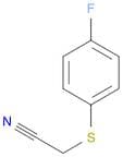 2-((4-Fluorophenyl)thio)acetonitrile