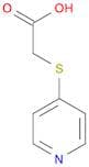 2-(Pyridin-4-ylthio)acetic acid