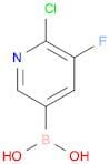 2-CHLORO-3-FLUOROPYRIDINE-5-BORONIC ACID