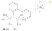 (Acetonitrile)[(biphenyl-2-yl)di-tert-butylphosphine]gold(1+) hexafluoroantimonate