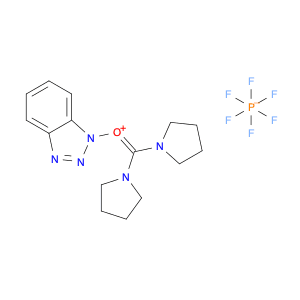 (1H-Benzo[d][1,2,3]triazol-1-yl)(di(pyrrolidin-1-yl)methylene)oxonium hexafluorophosphate(V)