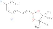 (E)-2-(2,4-Difluorostyryl)-4,4,5,5-tetramethyl-1,3,2-dioxaborolane