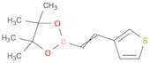 4,4,5,5-tetramethyl-2-[(E)-2-(thiophen-3-yl)ethenyl]-1,3,2-dioxaborolane