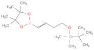 trans-4-(t-Butyldimethylsilyloxy)-1-buten-1-ylboronic acid, pinacol ester