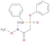 (N-Methoxy-N-Methylcarbamoylmethyl)Phosphonic Acid Diphenyl Ester