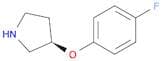 Pyrrolidine, 3-​(4-​fluorophenoxy)​-​, (3R)​-
